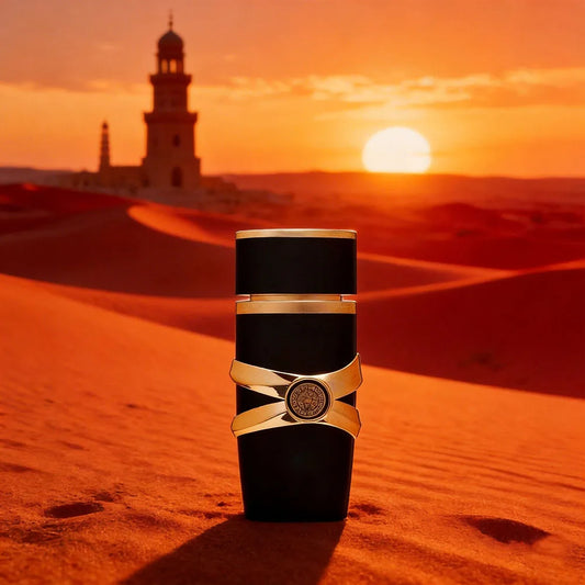 Perfume Árabe Masculino Premium — Ambarado e Amadeirado 100ml