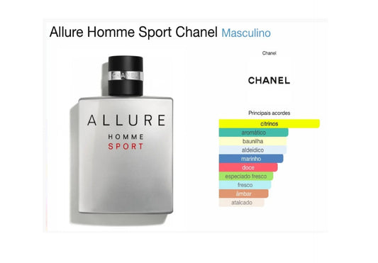 Chanel Allure Homme Sport Eau de Toilette — Perfume Masculino