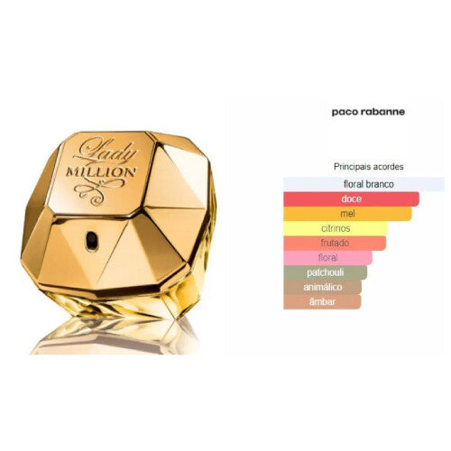 Paco Rabanne Lady Million Eau de Parfum — Perfume Feminino 80ml