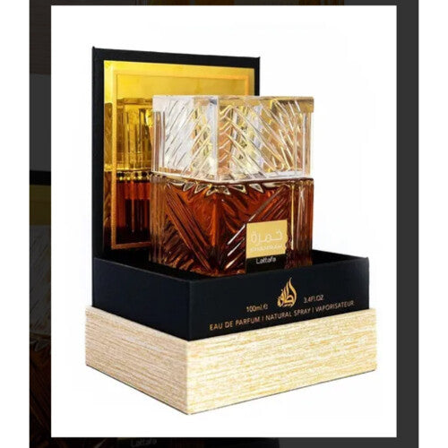 Lattafa Khamrah Eau de Parfum — Perfume Unissex 100ml