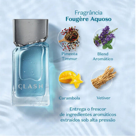 Clash Desodorante Colônia — Perfume Masculino 100ml