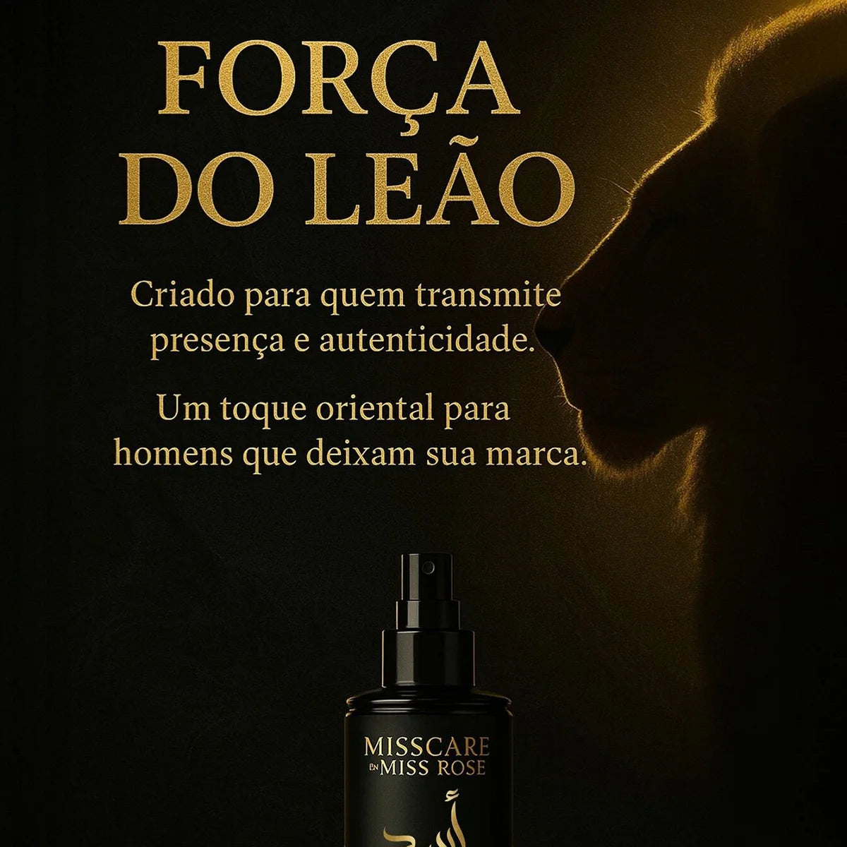 Body Splash Masculino 200ml — Oriental, Amadeirado e Cítrico
