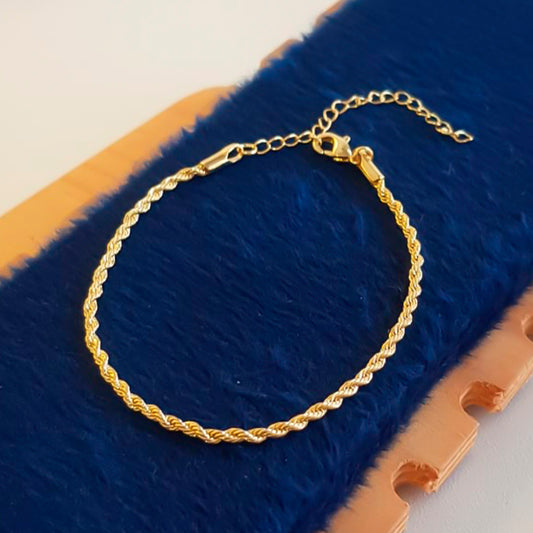 Pulseira Baiano Banhada a Ouro 18K