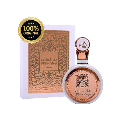 Lattafa Fakhar Rose Eau de Parfum — Perfume Feminino 100ml
