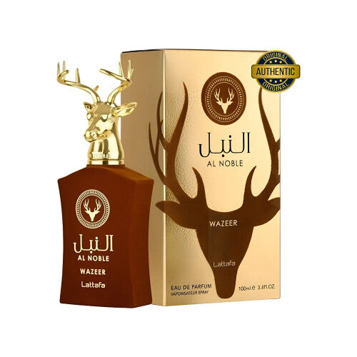 Al Noble Wazeer Lattafa Eau de Parfum — Perfume Unissex 100ml