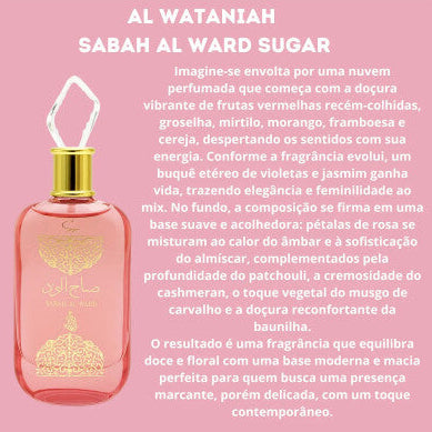 Sabah Al Ward Sugar Eau de Parfum 100ml — Perfume Feminino